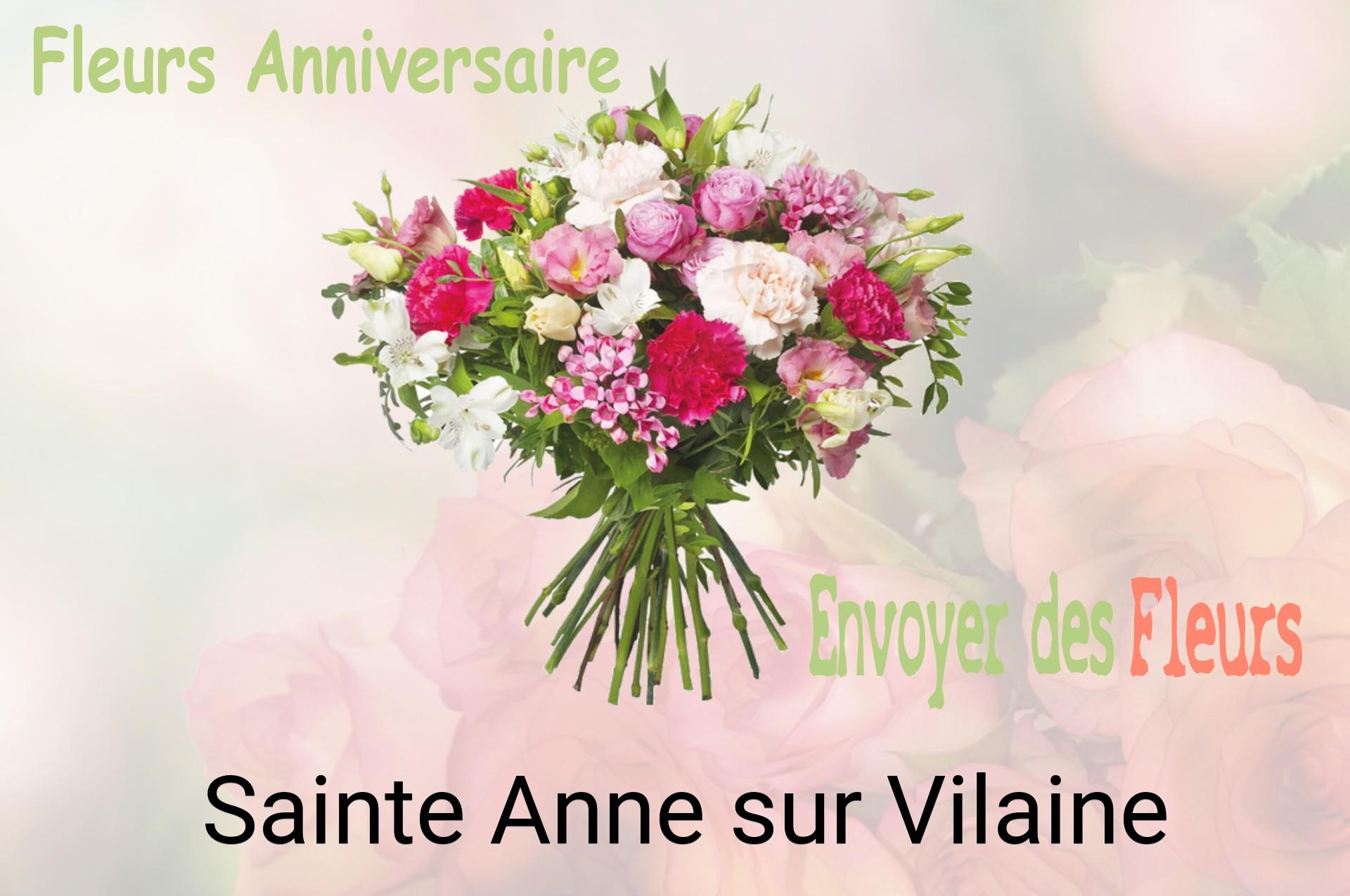 Bouquet de fleurs d’anniversaire livré à Sainte-Anne-sur-Vilaine