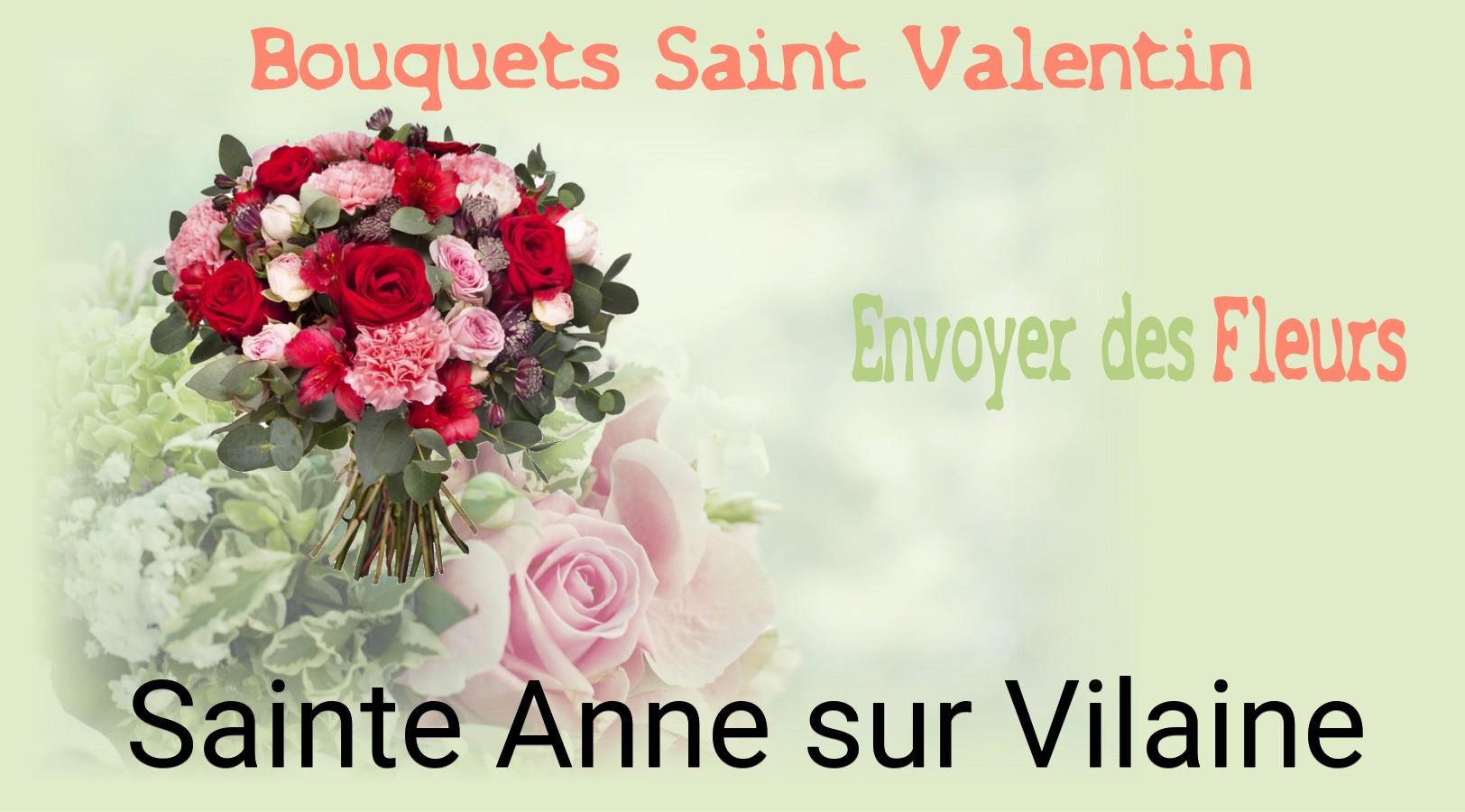 Roses de Saint-Valentin livrées à Sainte-Anne-sur-Vilaine